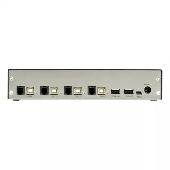 Comutador KVM Black Box ACX1004A-HID2 teclado e rato USB preto