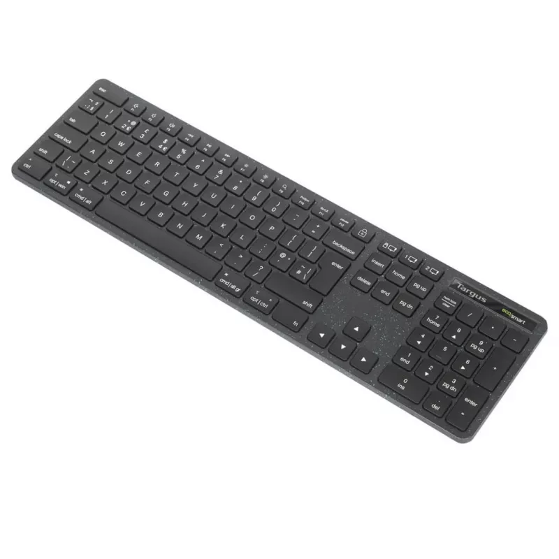 Teclado Targus EcoSmart AKB873NO universal RF Wireless + Bluetooth QWERTY nórdico preto