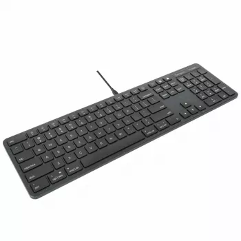 Teclado Targus AKB874NO universal USB QWERTY nórdico preto tamanho completo 104 teclas