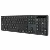Targus EcoSmart AKB874NO teclado com fio de tamanho normal, USB, QWERTY nórdico, antimicrobiano, preto