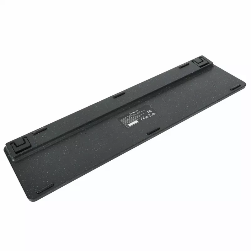 Targus EcoSmart AKB874NO teclado com fio de tamanho normal, USB, QWERTY nórdico, antimicrobiano, preto