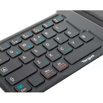 Mini teclado Bluetooth TARGUS AKF003NO QWERTY nórdico preto universal
