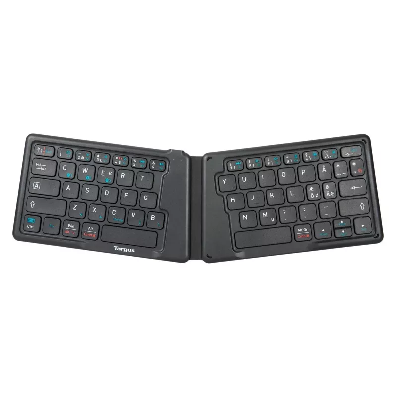 Mini teclado Bluetooth TARGUS AKF003NO QWERTY nórdico preto universal