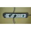 Extensão de energia Brennenstuhl 1951500100 3 m 10 tomadas AC preta cinzenta
