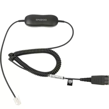 Cabo Jabra GN 1200 CC 88011-99 preto