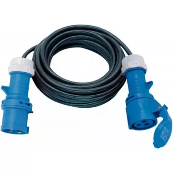 Extensão de alimentação Brennenstuhl 1167650110 10 m 1 tomada AC exterior preto azul