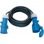 Extensão de alimentação Brennenstuhl 1167650110 10 m 1 tomada AC exterior preto azul
