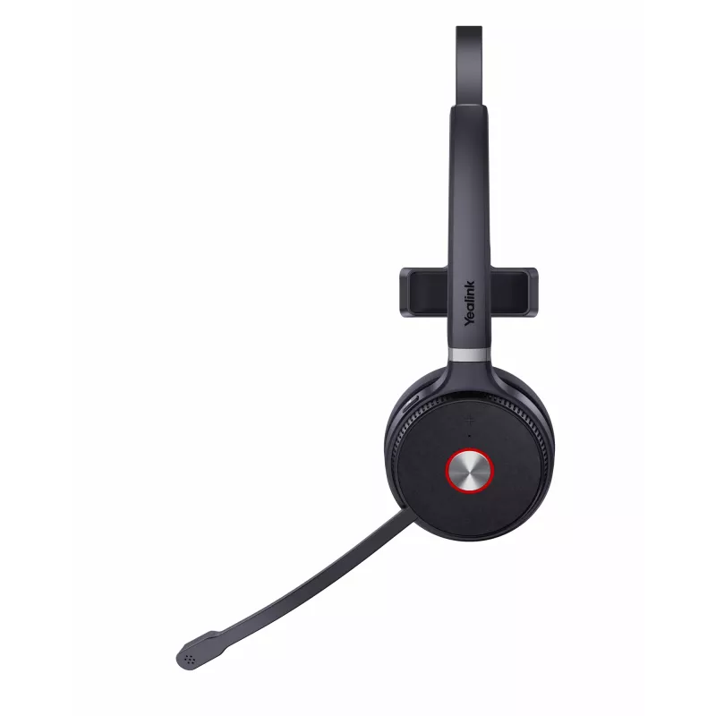 Headset Yealink WH62 Mono UC, sem fios, escritório/call center, 20 - 20000 Hz, 80 g, headset, preto