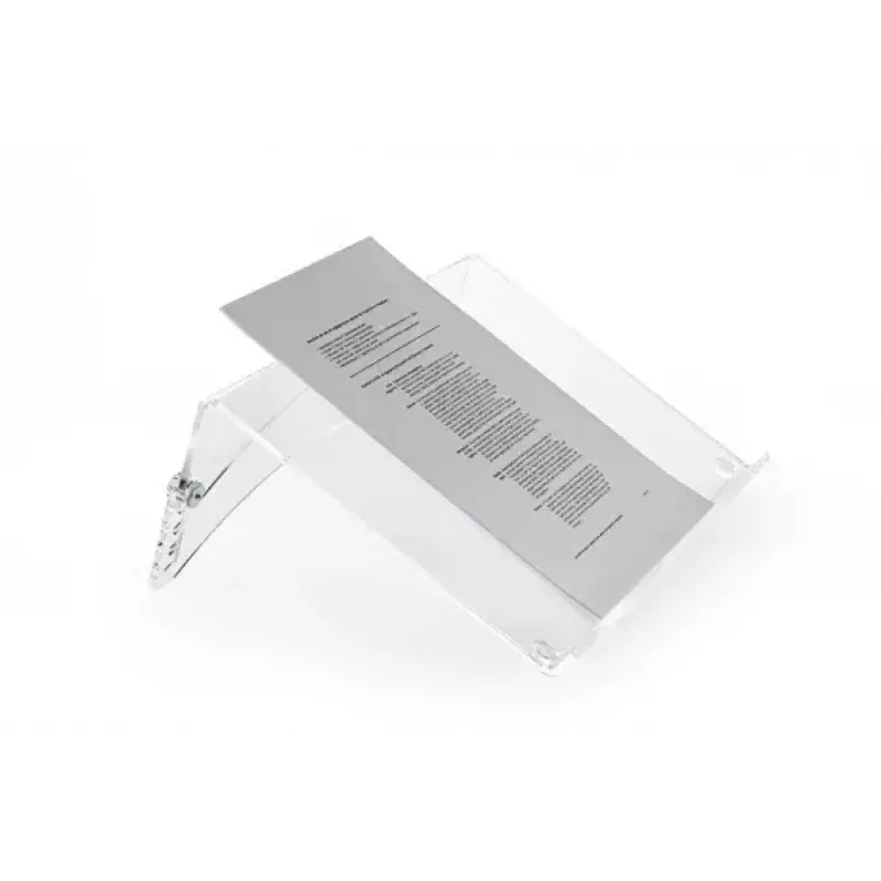 Suporte de documentos BakkerElkhuizen FlexDoc Cristal Clear