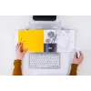 Suporte de documentos BakkerElkhuizen FlexDoc Cristal Clear