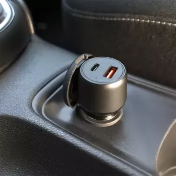 Carregador de automóvel 4smarts VoltRoad Ultimate para portáteis, smartphones e tablets com função de carregamento rápido
