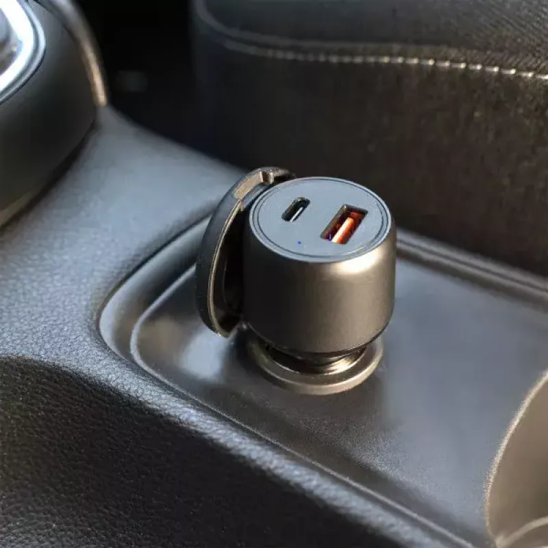 Carregador de automóvel 4smarts VoltRoad Ultimate para portáteis, smartphones e tablets com função de carregamento rápido