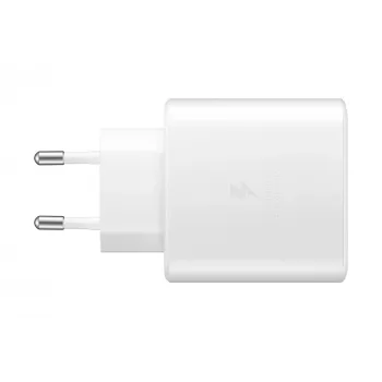 Samsung EP-TA845 smartphone branco AC carregamento rápido interior