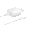 Samsung EP-TA845 smartphone branco AC carregamento rápido interior