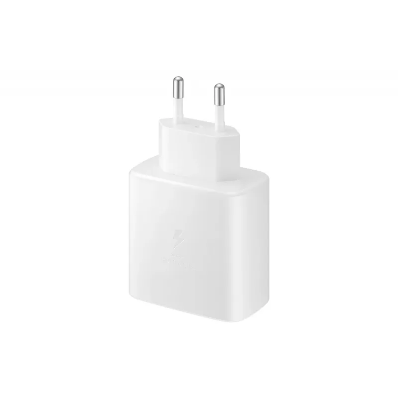 Samsung EP-TA845 smartphone branco AC carregamento rápido interior