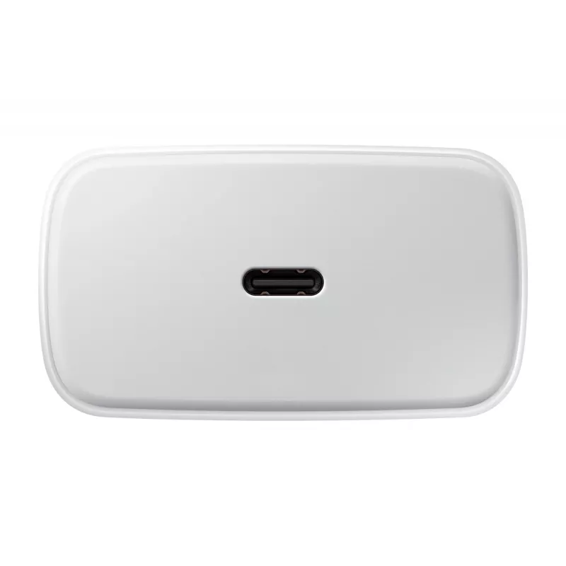 Samsung EP-TA845 smartphone branco AC carregamento rápido interior