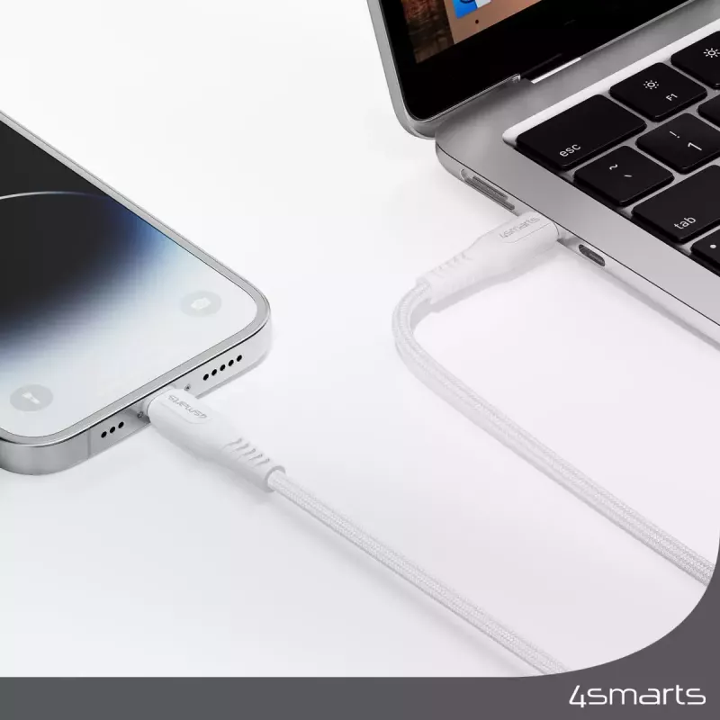 Cabo Lightning 4smarts 465592 1,5 m USB-C para Lightning