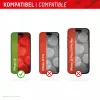 Proteção de ecrã + capa Displex para Apple iPhone 15, moldura de montagem Eco, resistente a riscos
