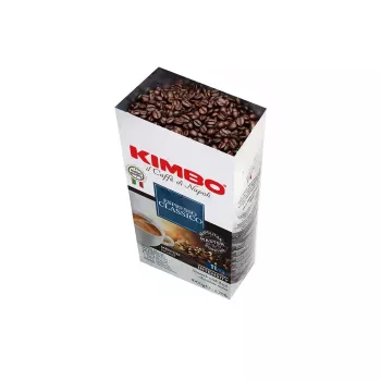 KIMBO 014089 Espresso Classico grãos de café 1 kg torra média