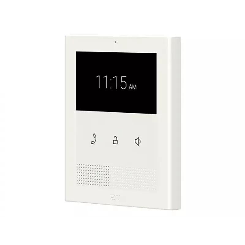 Posto interno de videoporteiro 2N Clip 10,9 cm (4,3 polegadas) LCD, 480×272, tátil, branco, Gigabit Ethernet, DC/PoE