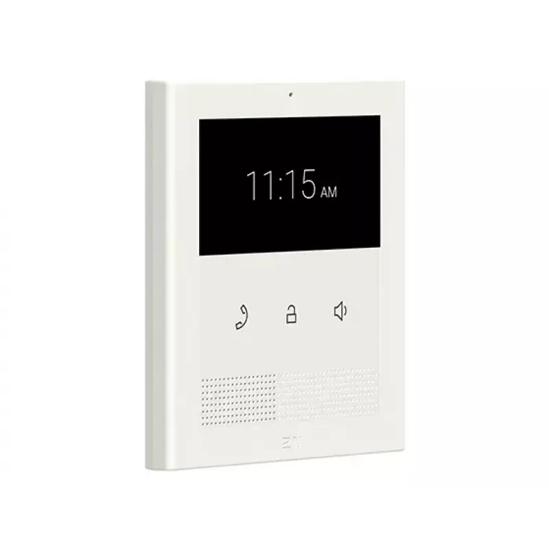 Posto interno de videoporteiro 2N Clip 10,9 cm (4,3 polegadas) LCD, 480×272, tátil, branco, Gigabit Ethernet, DC/PoE