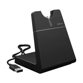 Suporte para headset Jabra Engage SE Desk Stand Convertible USB-A preto