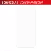Película de proteção de ecrã Displex + capa para Apple iPhone 16, moldura de montagem Eco, resistente a riscos