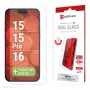 Película de proteção de ecrã Displex (10H) para Apple iPhone 15/15 Pro/16, moldura de montagem Eco, resistente a riscos