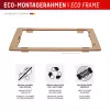 Proteção de ecrã Displex (10H) para Apple iPhone 16 Pro, moldura de montagem Eco, resistente a riscos