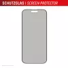 Película de proteção de ecrã com filtro de privacidade Displex (10H) para Apple iPhone 16 Pro, moldura de montagem Eco, filtro de privacidade
