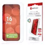 Proteção de ecrã Displex + capa para Apple iPhone 16 Pro, moldura de montagem Eco, resistente a riscos