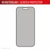 Película de proteção de ecrã com filtro de privacidade Displex (10H) para Apple iPhone 16 Plus, moldura de montagem Eco, filtro de privacidade