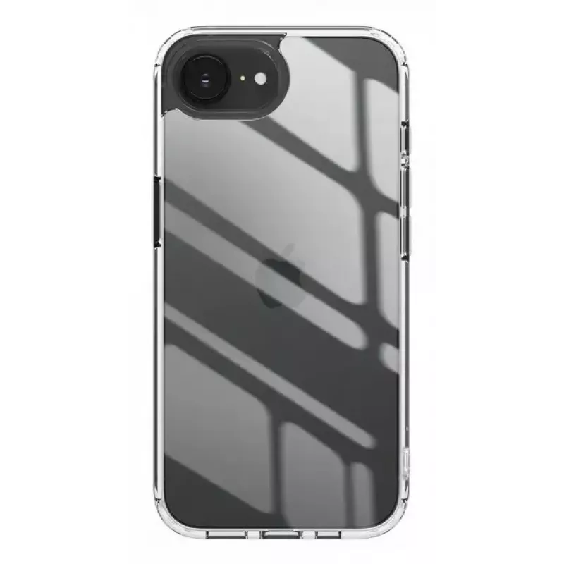 Nevox StyleShell SHOCKFlex 2496 capa para iPhone 16e / SE 2025, 15,5 cm (6,1 polegadas), transparente