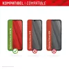 Película de proteção de ecrã Displex + capa para Samsung Galaxy A55 5G, moldura de montagem Eco, resistente a riscos