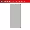Película de proteção de ecrã com filtro de privacidade Displex (10H) para Samsung Galaxy S25 Edge, moldura de montagem Eco, filtro de privacidade
