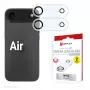 Vidro para lentes de câmara Displex Full Cover iPhone Air, 10H, proteção total da câmara, Quick Mount, 2 unid.