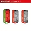 Displex película protetora premium (cobertura total, 10H) para Apple iPhone Air, moldura de montagem Eco, cobertura total