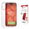 Displex película protetora de ecrã + capa para Apple iPhone 17, moldura de montagem Eco, resistente a riscos