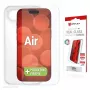 Displex película protetora de ecrã + capa para Apple iPhone Air, moldura de montagem Eco, resistente a riscos