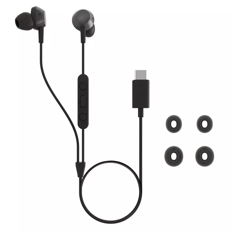 Philips TAE5008BK/00 auscultadores/headset com fios in-ear chamadas/música USB Type-C preto
