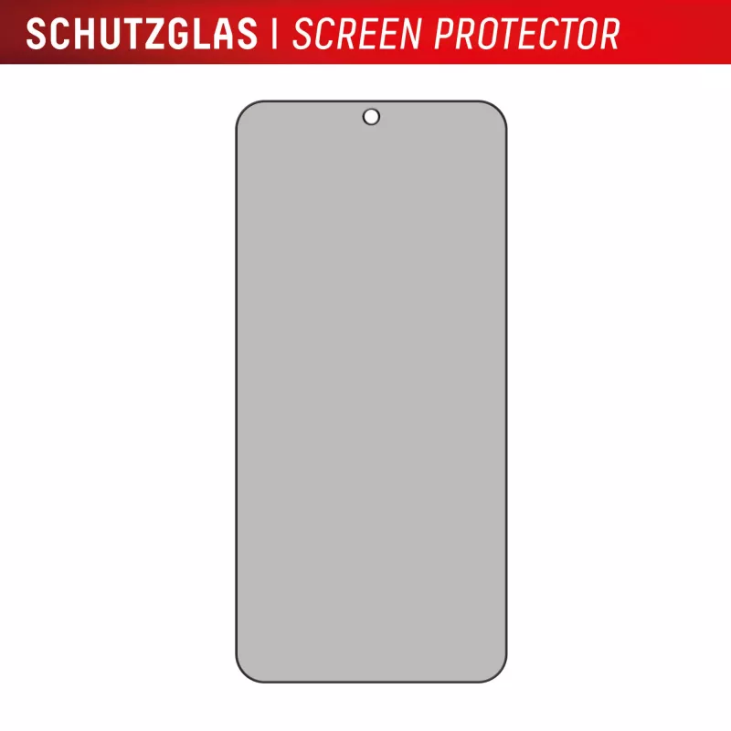 Película de proteção de ecrã Displex (10H) para Samsung Galaxy S24/S25, moldura de montagem Eco, filtro de privacidade