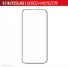 Protetor de ecrã Displex Premium Anti-Reflex (cobertura total antirreflexo, 10H) para Apple iPhone 16 Pro, moldura de montagem Eco, cobertura total