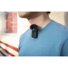 Transmissor de microfone sem fios DJI para Osmo Pocket 2, com proteção contra o vento