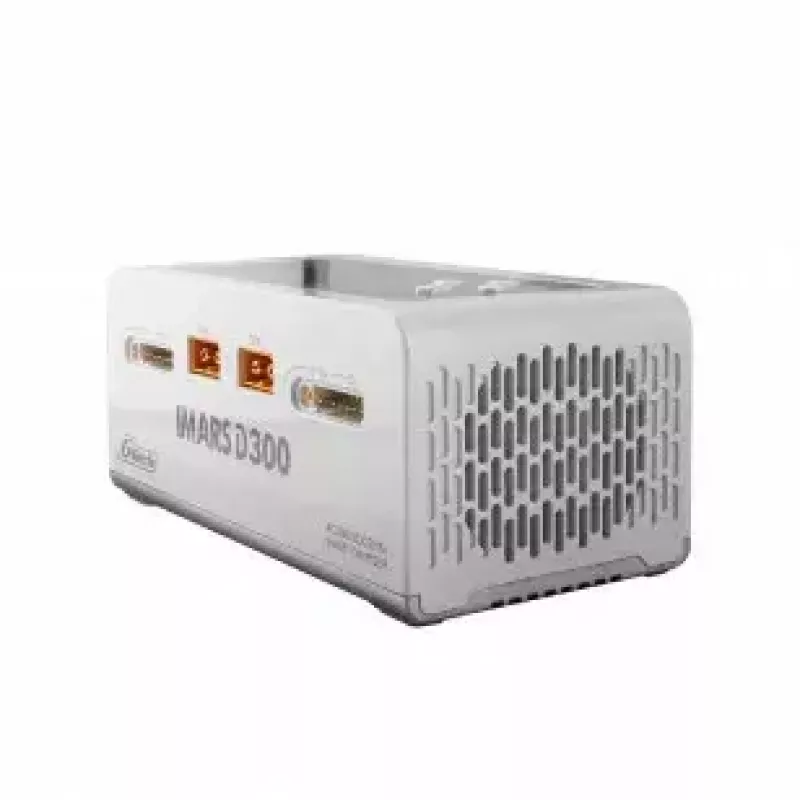Carregador de baterias Gens ace IMARS D300 300W/700W AC/DC branco