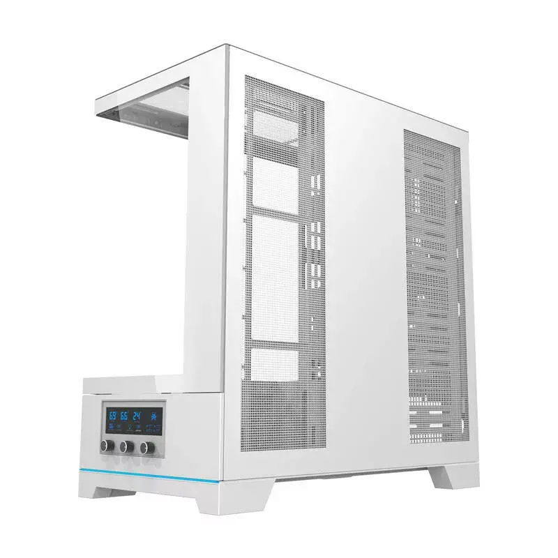 Caixa para computador Darkflash DY451 PRO, ATX, branco