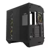 Caixa para computador Darkflash DY470 ATX Preto com 4 ventoinhas e suporte para GPU