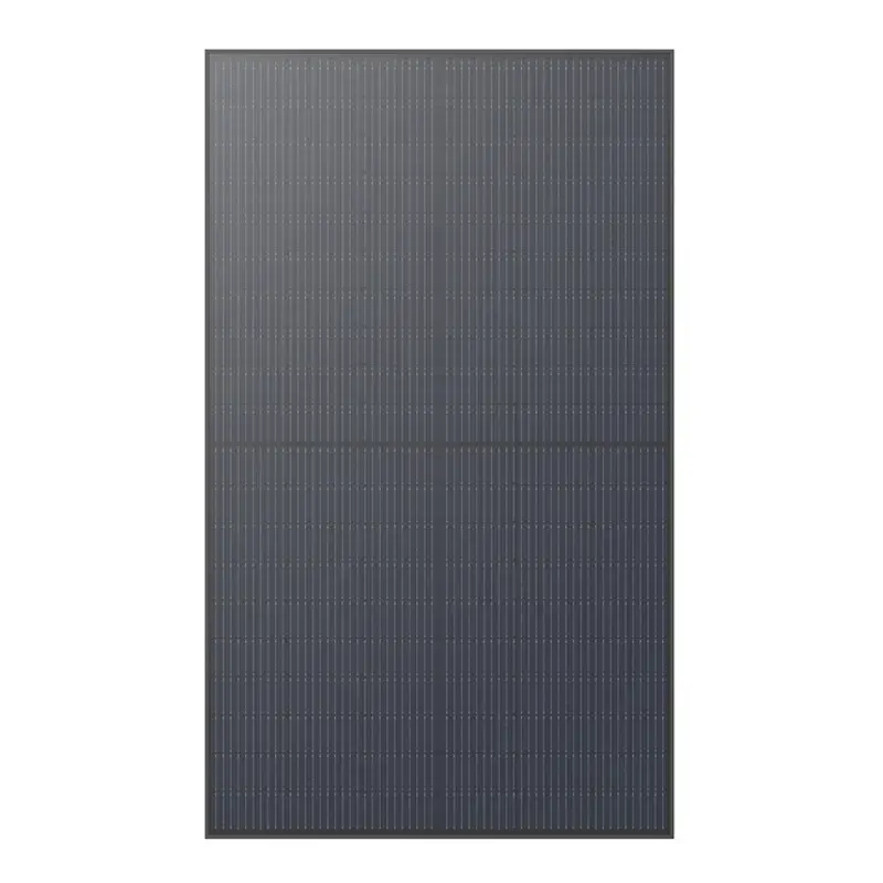 Conjunto com 2x módulo fotovoltaico EcoFlow 450W estrutura rígida EFSOLAR450W-2