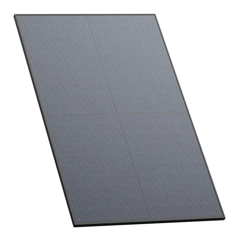 Conjunto com 2x módulo fotovoltaico EcoFlow 450W estrutura rígida EFSOLAR450W-2