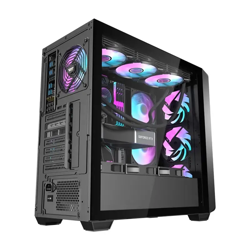 Caixa de computador Darkflash DS900WD ATX preto
