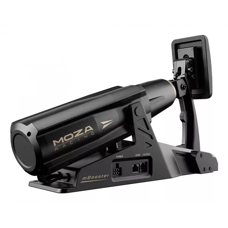 Pedal Moza Racing mBooster Active Pedal alumínio preto 270 W